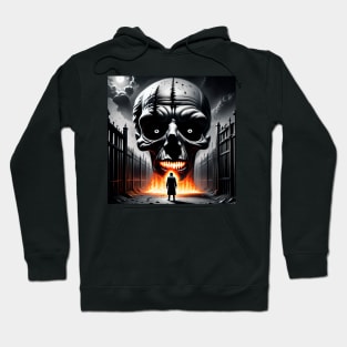 Nothing escapes the persecuting evil...the fire will consume you Hoodie